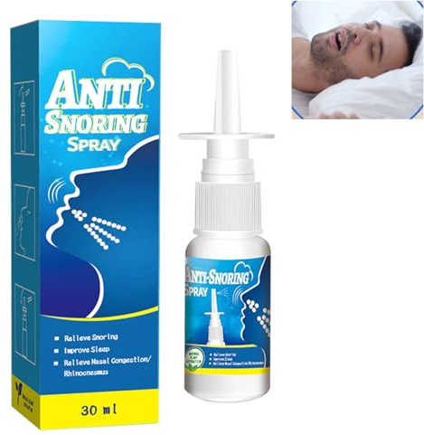 KOAHDE Gegen Schnarchen Einen Ruhigen Spray,Anti Schnarch-Spray für Männer und Frauen,Schnarchgeräusche Schnarchen Erholten Schlaf Spray,Verhindert unangenehme Schnarchgeräusche,Gegen Schnarchen Spray