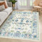 MAST DOO Tappeto Vintage Salotto - Tappeti boemi Tappeto Pelo Corto Orientale Stile, Tappeto Soggiorno Corridoio Tappeti Camera da Letto Antiscivolo 60X110cm