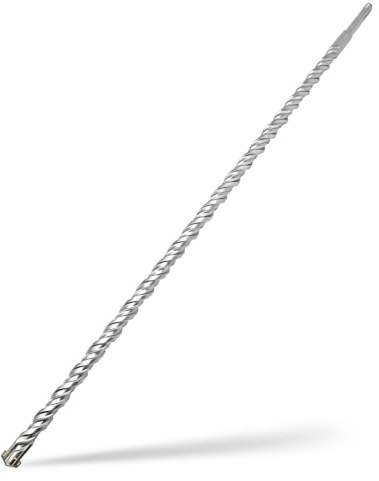 Broca para hormigón SDS Plus 14x600mm,4 cortes de metal duro y doble hélice,para piedra natural,hormigón