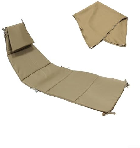 Remplacement de Chaise Longue Suspendue, Coussin de Balancelle de Patio Courbé avec Toit, Housse en Tissu pour Chaise de Porche Flottante d’Extérieur, Housse de Siege de Jardin Résistante aux
