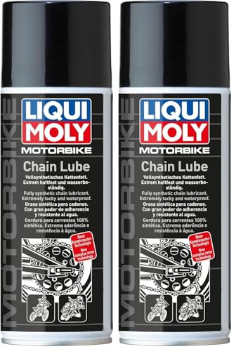 LIQUI MOLY Motorbike Chain Lube | 400 ml | Motorrad Kettenschmiermittel | Art.-Nr. 21714 (Packung mit 2)