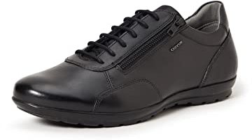 Geox Uomo Symbol A, Scarpe Uomo, Nero (Black), 44 EU