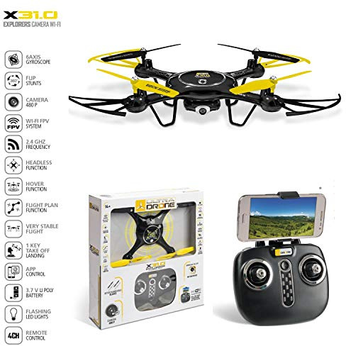 mondo – 1 – ultradrone x31.0 Explorers New R/C + Cam. WiFi