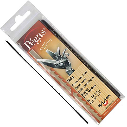 Pégas Skip Lot de 144 lames de scie à chantourner 1,55 mm