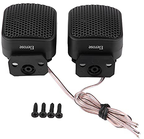 EBTOOLS Auto Audio Lautsprecher 12V - Super Power Loud Square Car Hochtöner Universal - Aufbau Paar