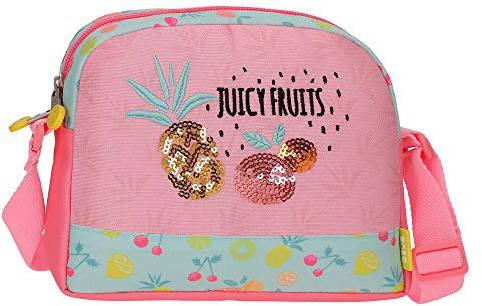 Enso Juicy Fruits Umhängetasche Mehrfarbig 20,5x16,5x6 cms Polyester, Metallisch