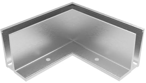 Sellon24 Barandilla de cristal entero perfil de suelo de aluminio para montaje en el suelo, perfil de aluminio anodizado para vidrio 12-21,52 mm, material completo probado por AbP, resistencia G/H: 3