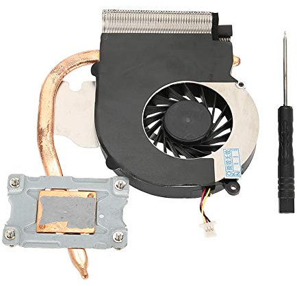 CPU Cooling Fan, CPU Heatsink Fan for CQ43 CQ57 431 630 631 CPU Fan, 3Pin Power Connection CPU Fan with Heat Sink