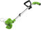 Lawn Barber Garden Strimmer with Stability Handle & Socket Wrench - Includes Power Cable, 4 Bonus Spare Double-Sided Blades & 5 Nylon Threaded Blade Tightening Screws - Great for Gardening & Lawn Care