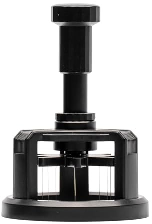 Vandroop WDT Tool 58mm Espresso Rührer - 9 Nadel Espresso Stirrer Distribution Tool für Barista - Einstellbare Nadelhöhe Kaffee Rührer Espresso Nadel