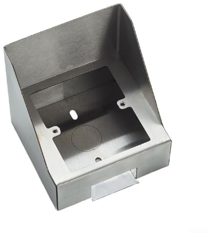 Cubierta impermeable para exteriores para enchufe eléctrico para protección, compatible con paneles de interruptor de 86 tipos diseñados para evitar la exposición al agua y al polvo (instalación