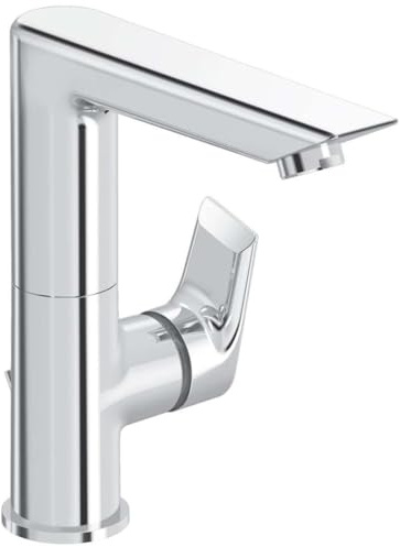 Ideal Standard Waschtischarmatur Tesi, 5 l/min, mit hohem schwenkb.Ausl,Ausld.147mm,Chrom, A6754AA