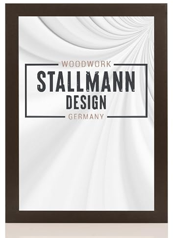Stallmann Design 'New Modern' Bilderrahmen 75 x 98 cm | Farbe: Schwarz | eleganter Frame für Ihre Fotos und Motive