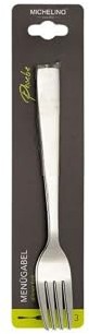 Michelino Posate a Scelta 3 Pezzi Serie Phoebe Acciaio Inox Multiuso Utilizzo per Casa Forchetta da Menù
