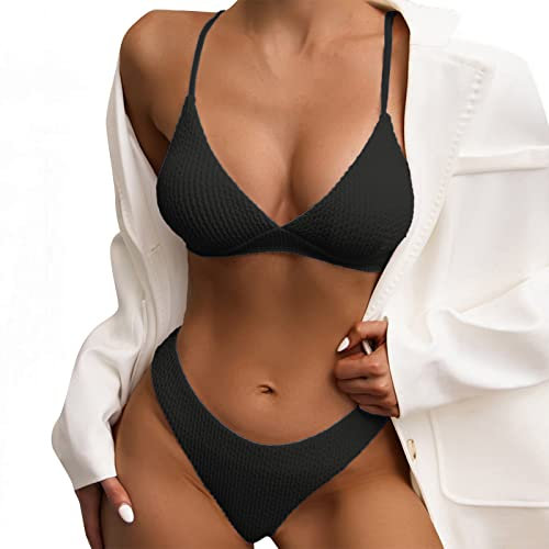 WILLBEST damenunterwäsche Beachvolleyball indische Kleidung Damen uv badeshirt Damen Damen Panty Bikini Hose in schwarz Damen cordhemd Damen extra lang Badeanzug Schwimmen Bikini 170 Bikini bunt bade