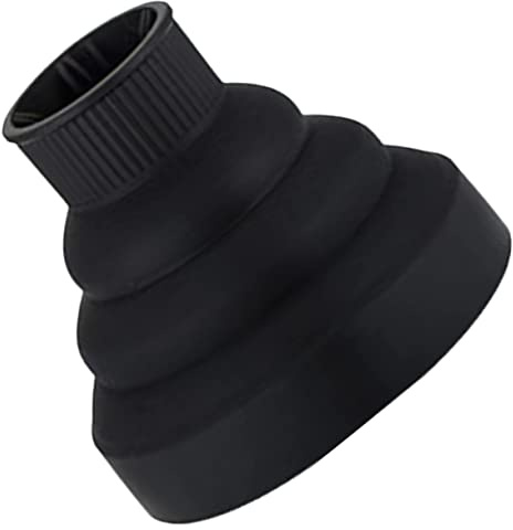 IWOWHERO Haartrockner Diffusor Faltbar Aus Silikon Hitzebeständig Leicht Mobiler Haardiffusor Für Schonendes Styling Haartrocknerzubehör Für Reisen Und Salon