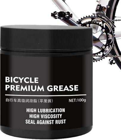 Fahrradkettenschmiermittel – Fahrradlagerfett, Mehrzweck-Kettenwachs 100 Ml | Hochwertiger Fahrradreiniger, Langanhaltendes Schmiermittel Für, Kettenräder Und Fahrradwartung