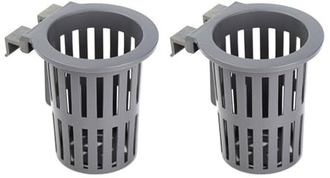 Zenlir 2PCS Aquariums Plant Holder for Various Fish Tanks Aquariums Hydroponic Planter Basket Pot Fishtanks Habitat Supply