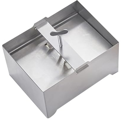 Nkmifeg Paneer Maker - Molde de acero inoxidable para queso con bandeja de drenaje y goteo, para comedor, cocina, camping, restaurante, horneado en casa