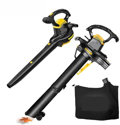 Soplador de jardín de alta potencia de 3800 W, barredor de hojas, triturador de hojas, soplador for exteriores, máquina aspiradora for polvo Durabilidad