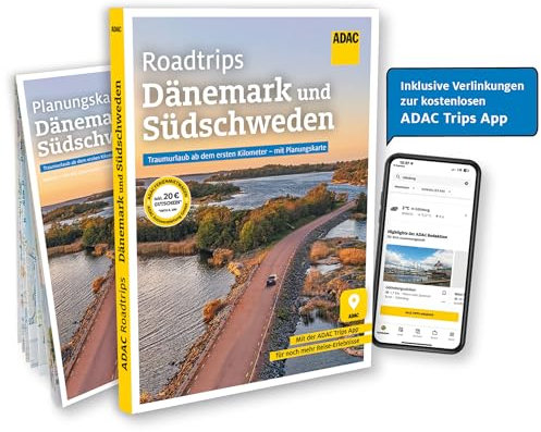 ADAC Roadtrips - Dänemark und Südschweden: Traumurlaub ab dem ersten Kilometer - mit Planungskarte