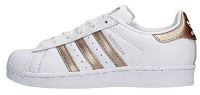 Adidas Superstar W - Scarpe da fitness Donna, Bianco (Ftwbla/Ciberm 000), 36 2/3 EU