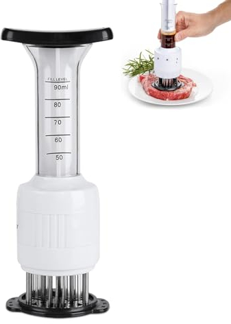 Fleischspritze marinadenspritze, steak spritze fleisch injektor marinaden injektor fleisch Steak Tenderizer Meat Tenderizer Nadel marinadenspritze für fleisch set