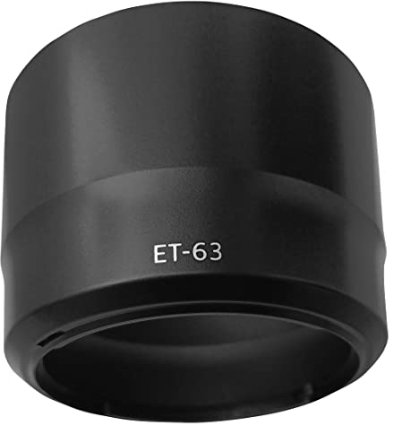 ET-63 parasol para Canon EF-S 55-250mm f/4-5.6 is STM(No para is o is II),HUIPUXIANG 58mm parasol