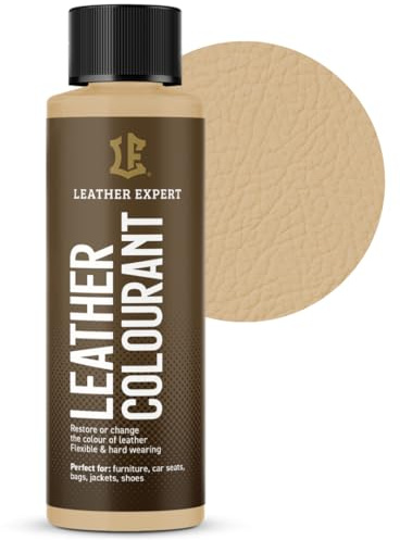 Sehr Deckend Wasserbasierte Lederfarbe – Leather Paint für Natur- und Öko-Leder, Ohne Alkohol, Für Alle Lederaccessoires – Reißt oder Blättert Nicht Ab – Viele Farben zur Auswahl