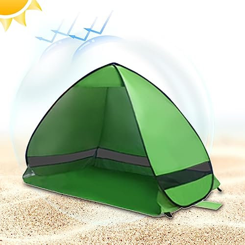 Hailerio Ombrellone da Spiaggia - Protezione Solare da Campeggio UPF 50+, Portatile Easy Setup Adatta per Giardino, Pesca, Campeggio, Parco, Picnic, Spiaggia