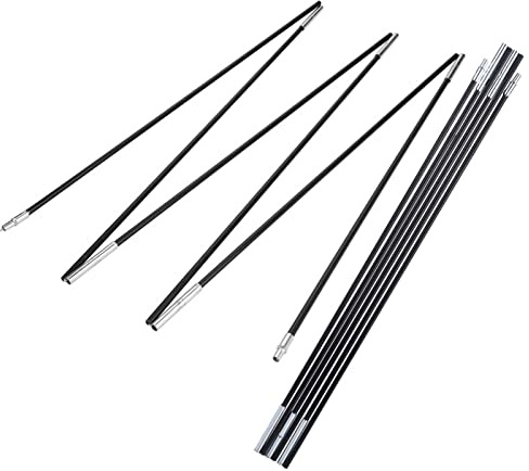 Tältstänger för campingtält utomhus tältstänger glasfiber campingtältstänger för tältstänger camping markisstänger, tältpinne stödramar kit utomhus stödstänger baldakinramar