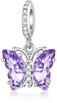 Alstiva Tiere Hase Vierblättriges Kleeblatt 925 Sterling Silber 5A Zirkonia Charm Anhänger für Armband Charm Bead Pendant für Europäische Armbänder Halsketten Schmuck Geschenk für Damen