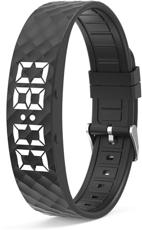 Rastreador de actividad Monitor de sueño Reloj de recordatorio de alarma vibrante para el deporte Reloj podómetro conectado niño hombre mujer pulsera niño reloj digital niño ip68 impermeable