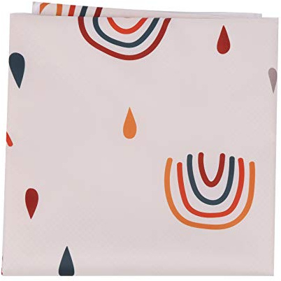 KooingTech Splat Matte für unter Hochstuhl, 110 * 110 CM Esszimmer Stuhl Kissen, Hochstuhl Matte für Boden