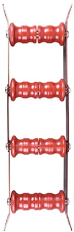XuQiZZpp Kantenschutz für Kletterseil, Rollanker, Schutzrolle, Kletterkanten, Rollsysteme, einfach zu bedienen, für Takelage, Abseildächer