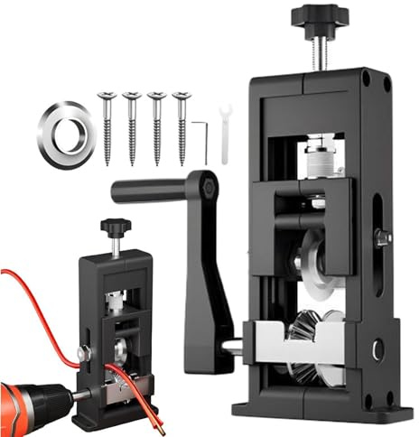 Máquina Pelacables,Herramienta Manual Ergonómica - Máquina Peladora de Cobre para Reciclaje - para Electricistas, Redes, Electricidad, Hogar, Comercial, Industrial, Construcción, Vehículos, Uso Reside