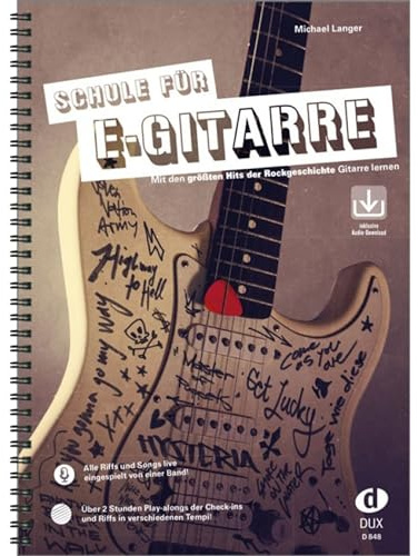 Schule (+CD) : für E-Gitarre