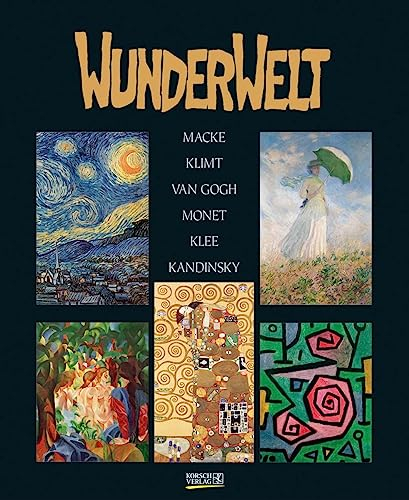 Wunderwelt 2024: Kunstkalender. Hochwertiger Wandkalender mit Meisterwerken der Kunst. Format: 36 x 44 cm.