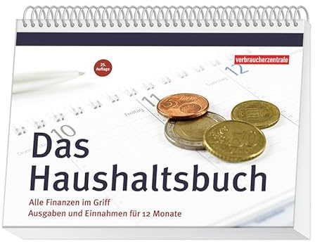 Das Haushaltsbuch: Alle Finanzen im Griff. Ausgaben und Einnahmen für 12 Monate