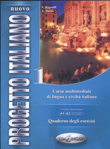 Nuovo Progetto Italiano 1 - Exercise Book: Quaderno degli esercizi livello elementare