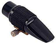 Alnicov Alto Sax Saxophone Mouthpiece Metal with Mouthpiece Pads For Saxophone accessories