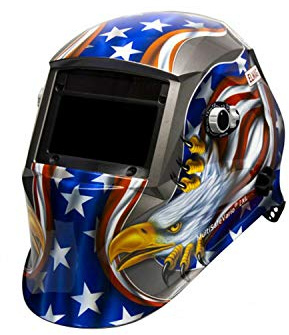 Elmag 56383 MultiSafeVario EAGLE Automatik-Kopfschweißschirm, Mehrfärbig