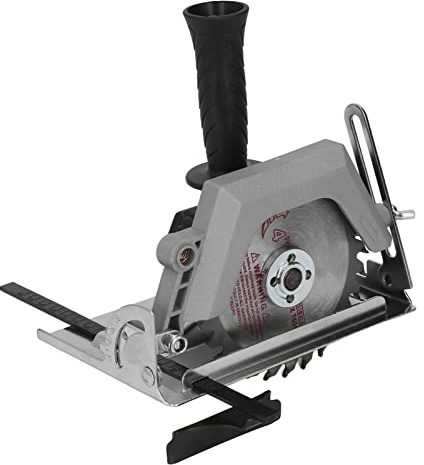 Soporte para Amoladora Angular, Adaptador de Sierra para Taladro Convertir en Sierra de Corte Herramienta de Trabajo Multifuncional Universal Ajustable para Disco de 115mm 125mm