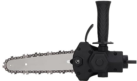 Drill to Saw Adapter Chainsaw Conversion Kit, 15cm, ABS Alloy, Multi-Function, Portable, for Wood Cutting
