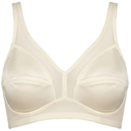 MYSANITY Reggiseno in Raso Alto Sostegno Coppa D Panna Donna