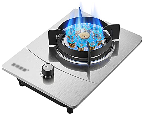 Plaque de cuisson à gaz encastrable sur table, protection contre les flammes par thermocouple/allumage électronique par impulsion, pour réchauffer, cuisiner, faire bouillir, frire, mijoter [Class