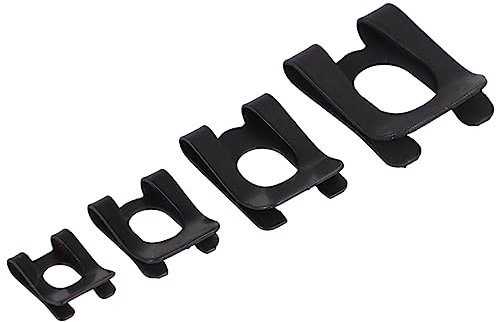 ULTECHNOVO 40stücke Autohalterung Metall Clips U-typ Befestigung Für Autozubehör Anti-lösen Glatte Oberfläche Korrosionsbeständig Leicht Zu Ersetzen