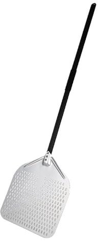 Pizza ​Paddle 14/13/12 Inch Perforated Pizza Peel Rectangular Pizza Shovel Aluminum Hard Coating Or Anodized Pizza Peel Pizza Peel(14 inch 138 cm)