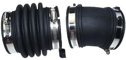 Tubo Di Aspirazione Dell'aria Tubo Flessibile Di Aspirazione Dell'aria Condotto Di Scarico 16576EG00A, 16576-EG00A Per M35 2006 2007 2008 Auto Prese D'aria(2 piece)