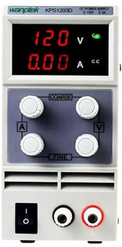 Fuente de alimentación regulada lineal, Fuente de alimentación DC ajustable Kps1203d 1202d 1201d Regulador de suministro de energía de pantalla digital dual 3a 2a 1a 0.1v 0.01a(KPS1203D)